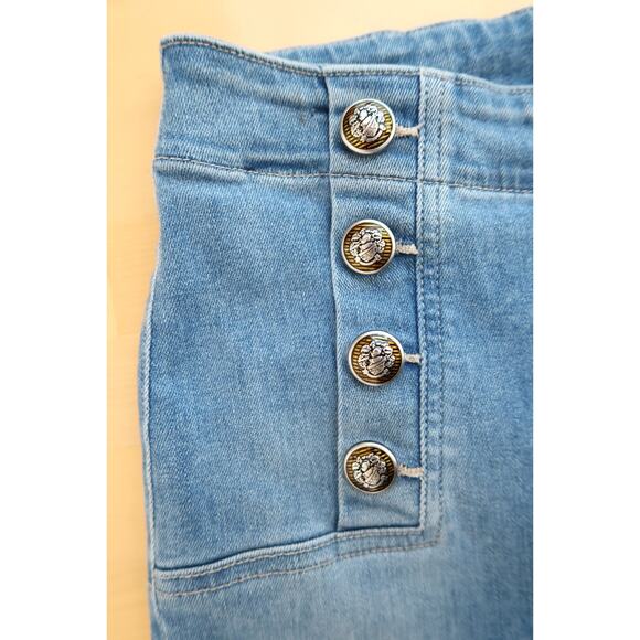 VERONICA BEARD Sheridan High Rise Flare Sailor Jeans Sodalight Revolve 29 $400 - Picture 6 of 10